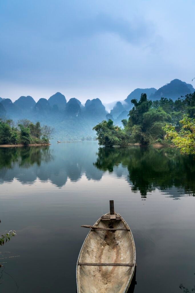 Photo of a Boat on a River