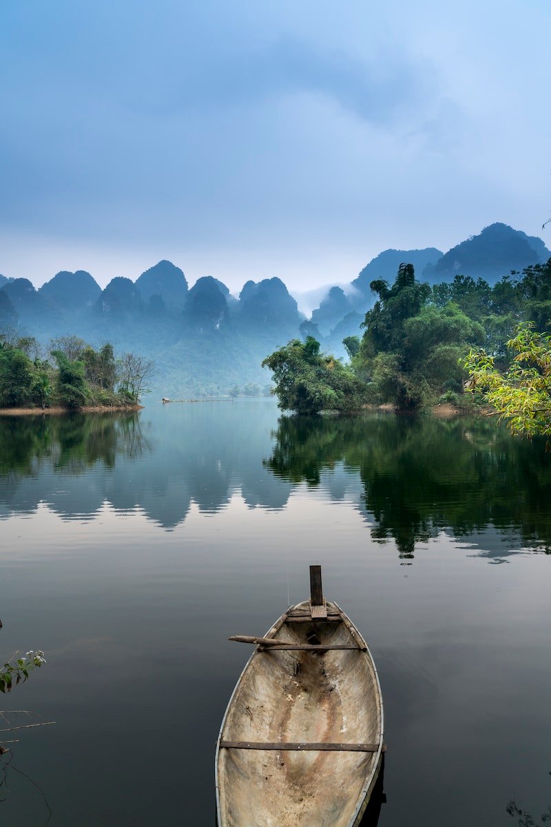 Photo of a Boat on a River